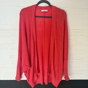 MNG (Mango) Cardigan | Size M/L/ Bright Coral Red Colour